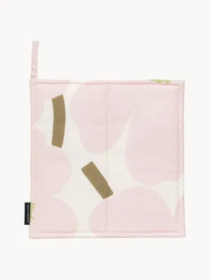 Marimekko Прихватка кухонная Pieni Unikko, Ш 22 × Д 22 см, Светлый розовый