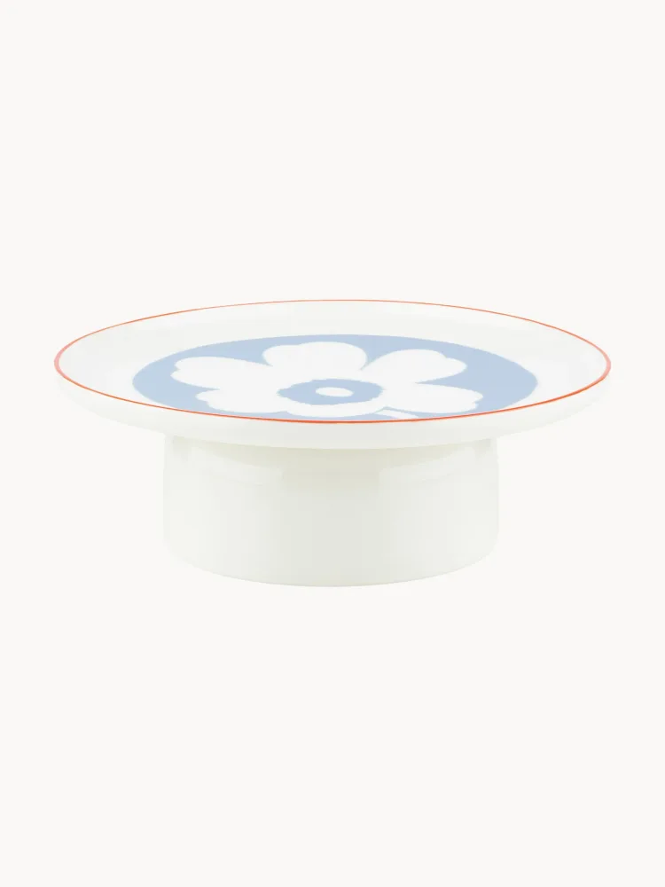 Marimekko Патера Unikko с маковым узором, керамика, 24 см