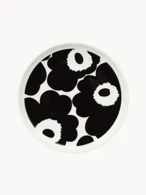Marimekko Патера Unikko, Ø 14 см, Чёрный