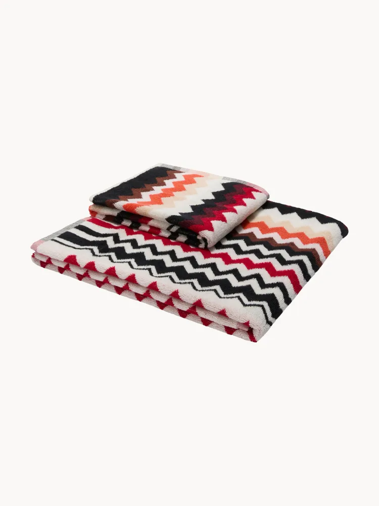 Missoni Полотенце банное и для рук Best, 2 шт, 2 предм. (гостевое полотенце, банное полотенце), Разноцветный