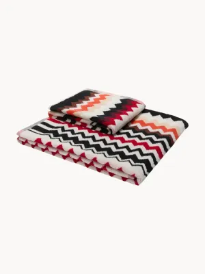 Missoni Полотенце банное и для рук Best, 2 шт, 2 предм. (гостевое полотенце, банное полотенце), Разноцветный