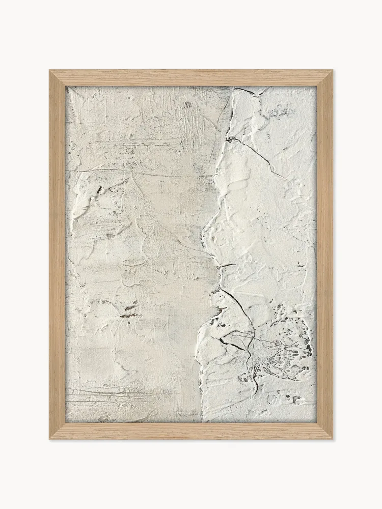 Malerifabrikken Картина на холсте White Surface ручной работы, 33x43 см