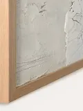 Malerifabrikken Картина на холсте White Surface ручной работы, 33x43 см — фото 4