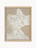 Malerifabrikken Картина на холсте Raw Shape 3 ручной работы, два размера — фото 1