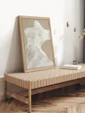 Malerifabrikken Картина на холсте Raw Shape 3 ручной работы, два размера — фото 8