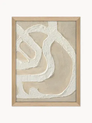 Malerifabrikken Картина на холсте Raw Organic ручной работы, 33x43 см