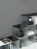 Montana Furniture Полка настенная Panton Wire Single, верхняя панель, Ш 35 × Д 35 см, Чёрный — фото 4