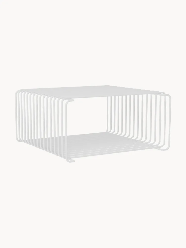 Montana Furniture Полка настенная модульная Panton Wire Half Height 35х35х17 см белая