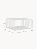 Montana Furniture Полка настенная модульная Panton Wire Half Height 35х35х17 см белая — фото 2