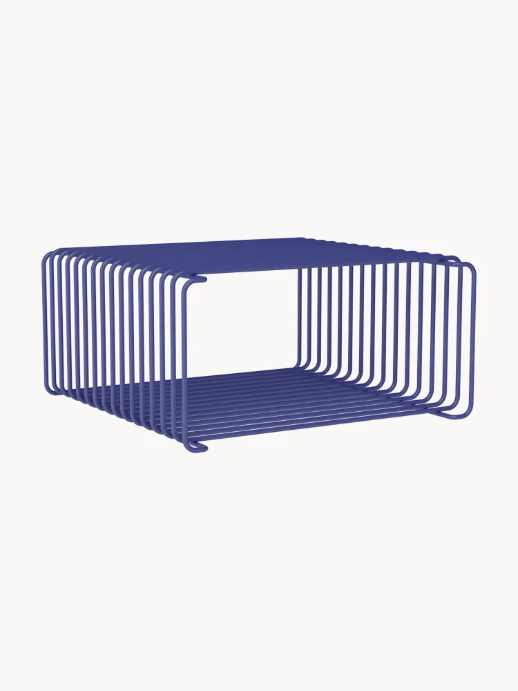 Montana Furniture Полка настенная модульная Panton Wire Half Height 35х35х17 см тёмно-синяя