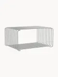 Montana Furniture Полка настенная модульная Panton Wire Half Height 35х35х17 см серебристая — фото 1