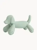 Mushie Прорезыватель для зубов Doggy в форме собачки из пищевого силикона, 8 х 5 х 5 см, мятный зелёный — фото 1