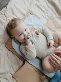 Mushie Прорезыватель для зубов Doggy в форме собачки из пищевого силикона, 8 х 5 х 5 см, мятный зелёный — фото 4