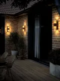 Nordlux Уличный настенный светильник Aludra, коричневый — фото 8