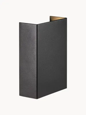 Nordlux Уличный настенный светильник Fold 10, чёрный