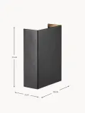 Nordlux Уличный настенный светильник Fold 10, чёрный — фото 2