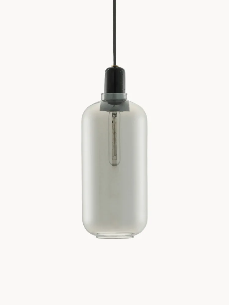 Normann Copenhagen Светильник подвесной Amp, Ø 11 × В 26 см, Серый