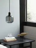 Normann Copenhagen Светильник подвесной Amp, Ø 14 × В 17 см, Серый — фото 2