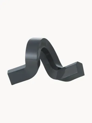 Подсвечник Normann Copenhagen Crooked тёмно-серый