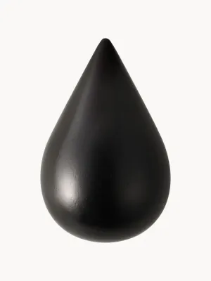 Normann Copenhagen Вешалка настенная Dropit, набор из 2 крючков, Ш 8 × В 8 см, Чёрный