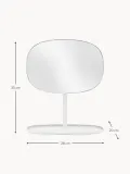 Normann Copenhagen Зеркало косметическое настольное Flip с подносом, высота 35 см, Ш 28 × В 35 см, Белый — фото 2
