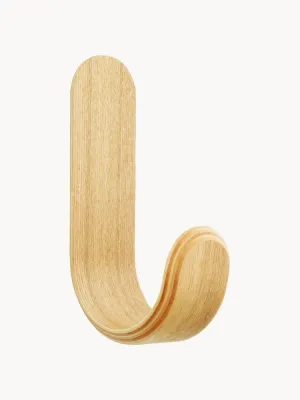 Normann Copenhagen Вешалка настенная Curve из шпона ясеня с одним крючком