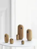 Normann Copenhagen Статуэтка птица Little Bird из дуба, высота 5 см, диаметр 4 см — фото 3