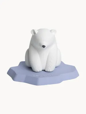 Oli & Carol Игрушка для ванной Ice Protector белый медведь из натурального каучука, ручная работа, 19 x 15 см