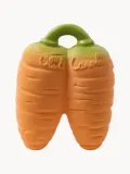 Oli & Carol Прорезыватель Cathy из натурального каучука, ручная работа, оранжево-зелёный, 12 x 20 см — фото 5