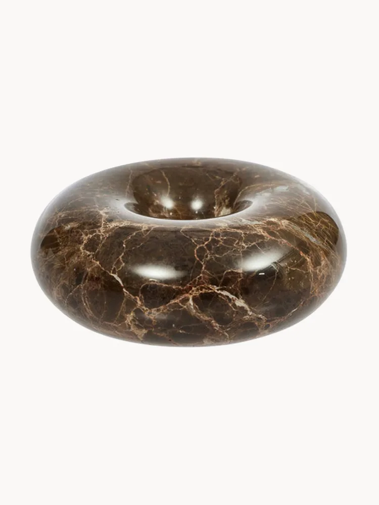 Подсвечник Oyoy Living Design Savi из тёмного мрамора