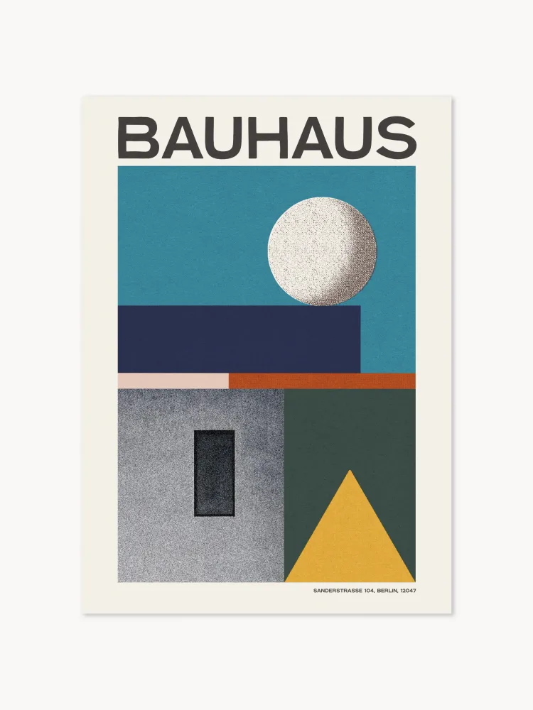 Paper Collective Постер Dessau 02 художницы Жюльетт ван Рейн