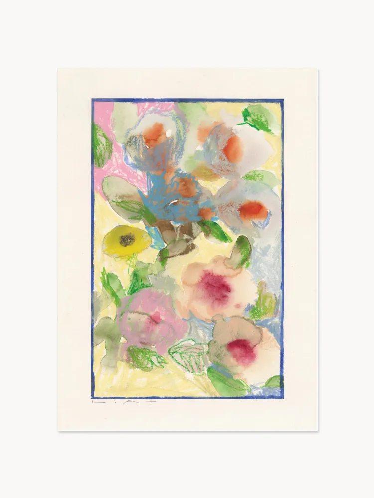 Paper Collective Постер Flower Window художницы Лиат Гринберг