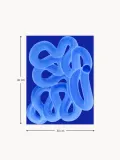 Paper Collective Постер Blue Brush художника Арно — фото 2