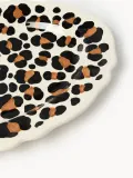Блюдо для подачи Leopardo Popolo ручной работы, керамика, 32 см — фото 3