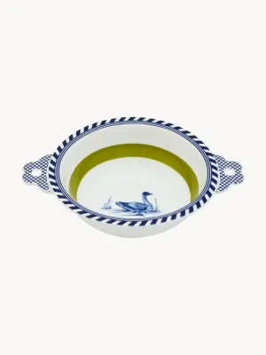 Polspotten Миска Bird Patterned с ручками