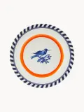Polspotten Набор тарелок больших Bird Patterned, 2 предмета, Белый — фото 1