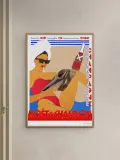 Poster and Frame Постер Hello Bonjour - Moet Monday — фото 5