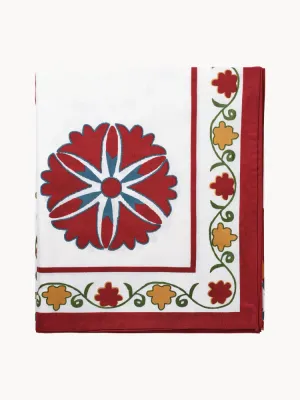 Pick a Poppy Скатерть Suzani разноцветная