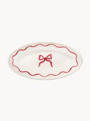 Блюдо для подачи Bow Pick a Poppy, керамика, 26 см