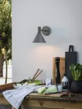 PR Home Уличный настенный светильник Mini Tripp, серый — фото 3