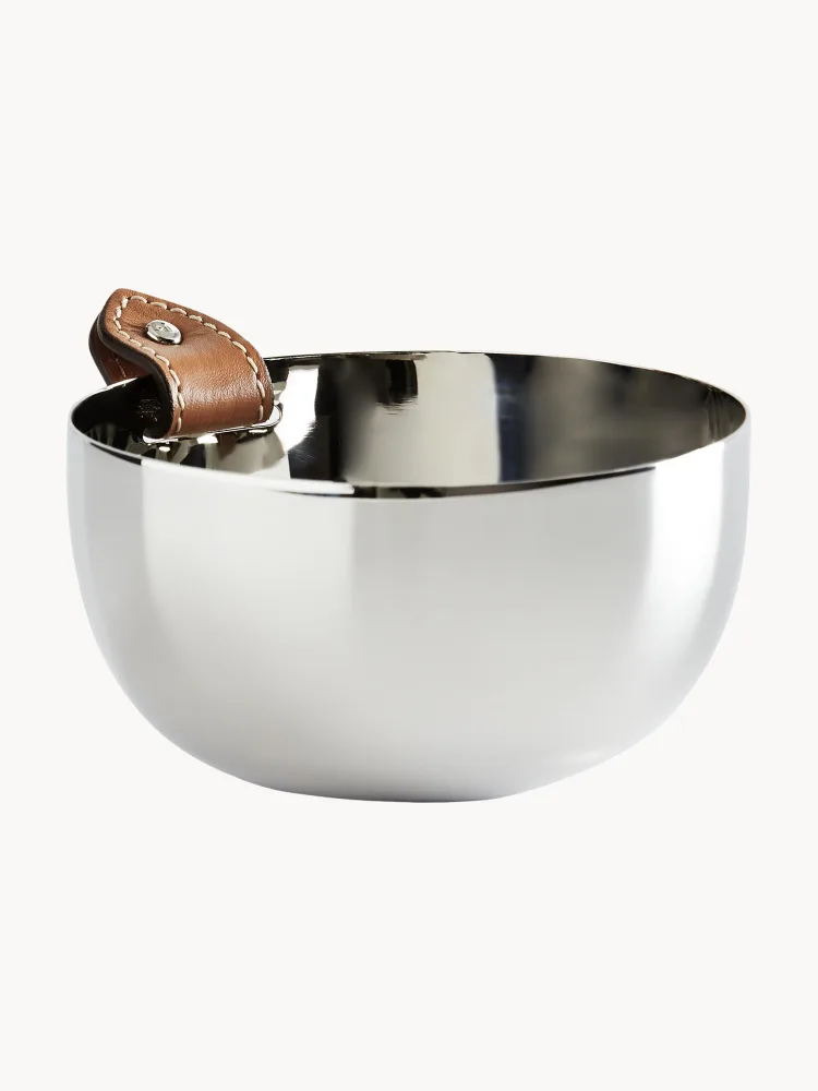 Миска Ralph Lauren Home Wyatt с кожаной ручкой
