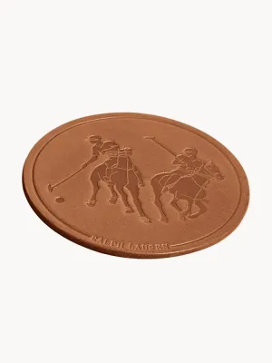 Ralph Lauren Home Набор подставок Garrett из кожи, 4 шт
