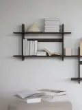 Rowico Home Полка Westlock, Ш 75 × В 48 см, Тёмное дерево — фото 5