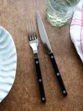 Sabre Paris Набор столовых приборов Bistrot, 4 предмета, Чёрный — фото 8