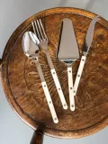 Нож для сыра Sabre Paris Bistrot из нержавеющей стали, Д 24 см, Кремово-белый — фото 2