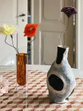 STUDIO ABOUT Искусственные цветы Peony ручной работы, Д 42 см, Бургунди — фото 5