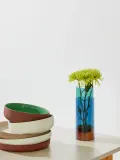 STUDIO ABOUT Ваза Bouquet Tube из выдувного стекла высотой 27 см, Ø 10 × В 27 см, Синий — фото 7