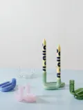 Набор столовых свечей STUDIO ABOUT Happy, 4 предмета, Ø 2 × В 24 см, Светлый жёлтый — фото 3