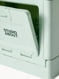 Коробка для хранения Studio About с крышкой, Ш 50 × Г 36 см, Зелёный мятный — фото 3