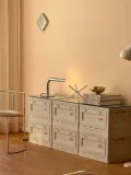 Коробка для хранения Studio About с крышкой, Ш 50 × В 36 см, Светлый серый — фото 6
